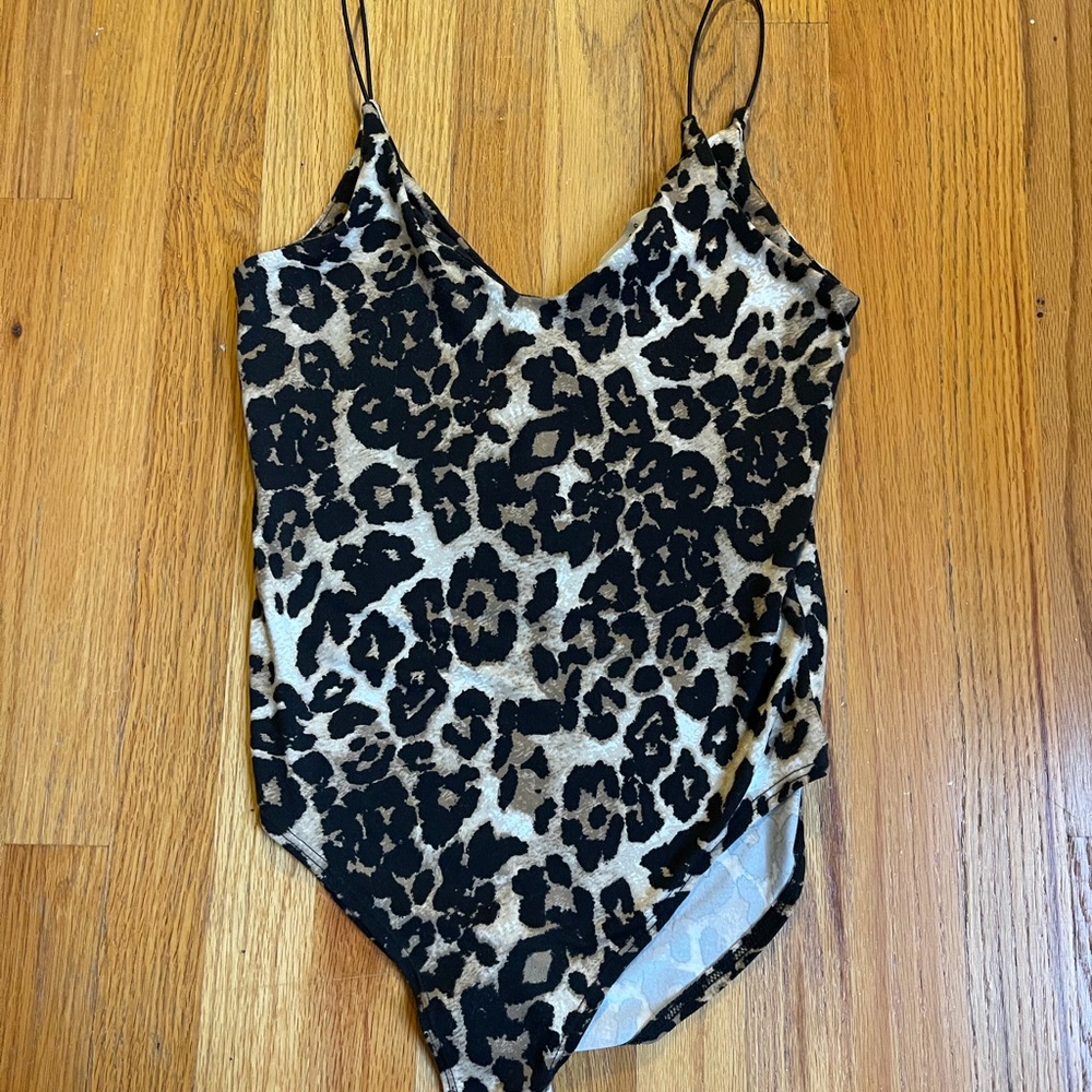 Gaze cheetah body suit